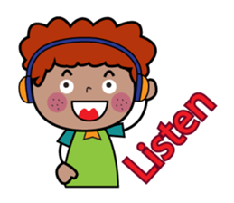 Brown Boy Daily sticker #12448524