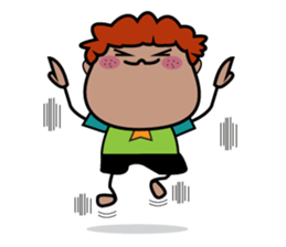 Brown Boy Daily sticker #12448533