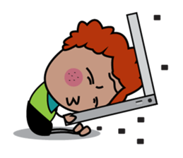 Brown Boy Daily sticker #12448535