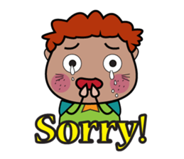 Brown Boy Daily sticker #12448537