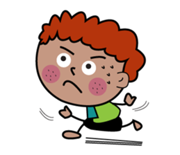 Brown Boy Daily sticker #12448539