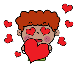 Brown Boy Daily sticker #12448543