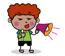 Brown Boy Daily sticker #12448547