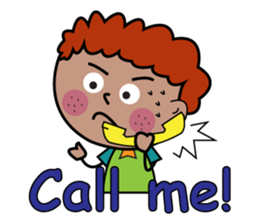 Brown Boy Daily sticker #12448548