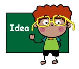 Brown Boy Daily sticker #12448549