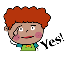 Brown Boy Daily sticker #12448551