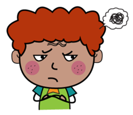 Brown Boy Daily sticker #12448554