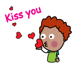 Brown Boy Daily sticker #12448557