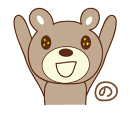 Cute bear Sticker for Nori sticker #12449094