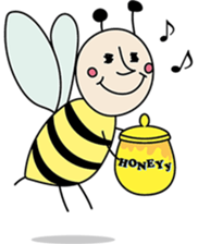 Beeeeee!! sticker #12449239