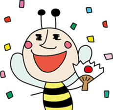 Beeeeee!! sticker #12449276