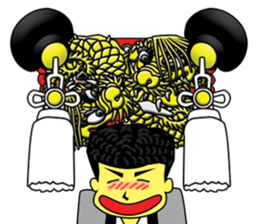 Dumb drum2 sticker #12449312