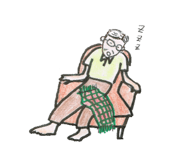 The Sticker for Grandpa Ichiro sticker #12449614