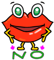 Lips monster 2 sticker #12449657