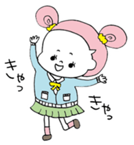 Japanese school girls sticker #12450118