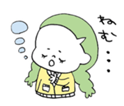 Japanese school girls sticker #12450119