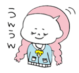 Japanese school girls sticker #12450126