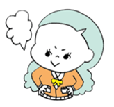 Japanese school girls sticker #12450141