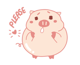 My Cute Lovely Pig, Animated 3 sticker #12450182