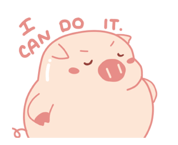 My Cute Lovely Pig, Animated 3 sticker #12450183