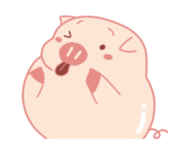 My Cute Lovely Pig, Animated 3 sticker #12450184