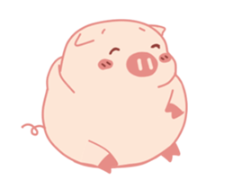 My Cute Lovely Pig, Animated 3 sticker #12450187