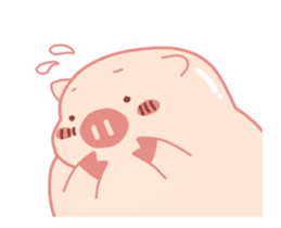 My Cute Lovely Pig, Animated 3 sticker #12450190