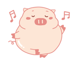 My Cute Lovely Pig, Animated 3 sticker #12450198