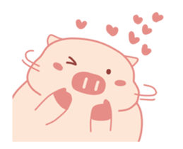 My Cute Lovely Pig, Animated 3 sticker #12450199