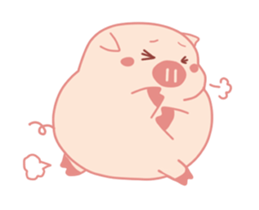 My Cute Lovely Pig, Animated 3 sticker #12450203