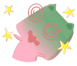 Mischievous Pinky Cat sticker #12450231