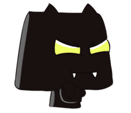 Mischievous Pinky Cat sticker #12450232