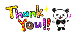 Jump up! Doodle Panda ~Animation~ sticker #12451125