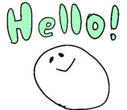 hello ghost sticker #12451629