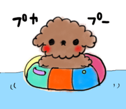 Hot summer&poo! sticker #12451994