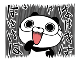 Blindfold panda 01 sticker #12452470