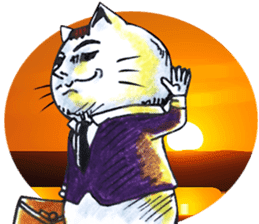 Make Me Monster : Forever Alone Cat sticker #12452530