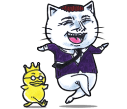 Make Me Monster : Forever Alone Cat sticker #12452534