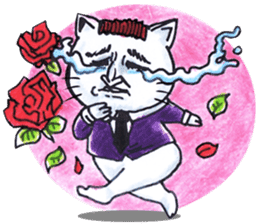 Make Me Monster : Forever Alone Cat sticker #12452545