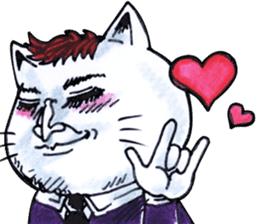 Make Me Monster : Forever Alone Cat sticker #12452549