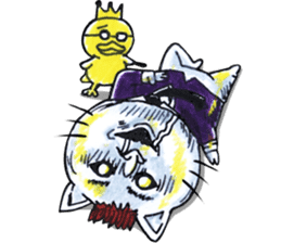 Make Me Monster : Forever Alone Cat sticker #12452560