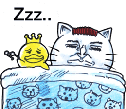 Make Me Monster : Forever Alone Cat sticker #12452565