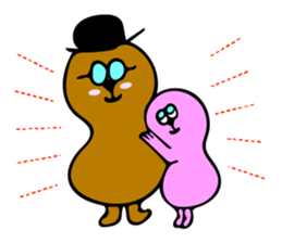 colorful Mystery animal sticker #12452862