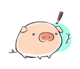 Claims about Piglet chan sticker #12452878