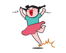 Mundane Girl Animated sticker #12452998