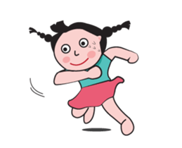 Mundane Girl Animated sticker #12453001