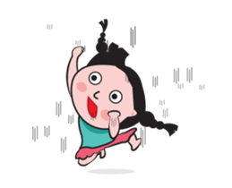 Mundane Girl Animated sticker #12453003