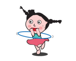 Mundane Girl Animated sticker #12453004