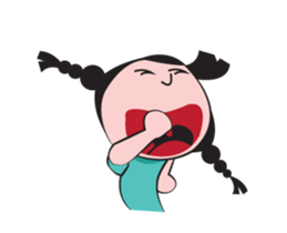 Mundane Girl Animated sticker #12453006