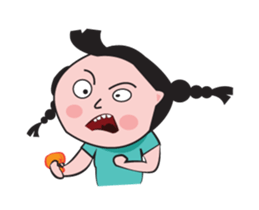 Mundane Girl Animated sticker #12453010